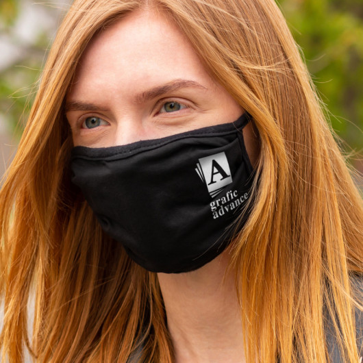 Promotional Cotton Face Masks Worn